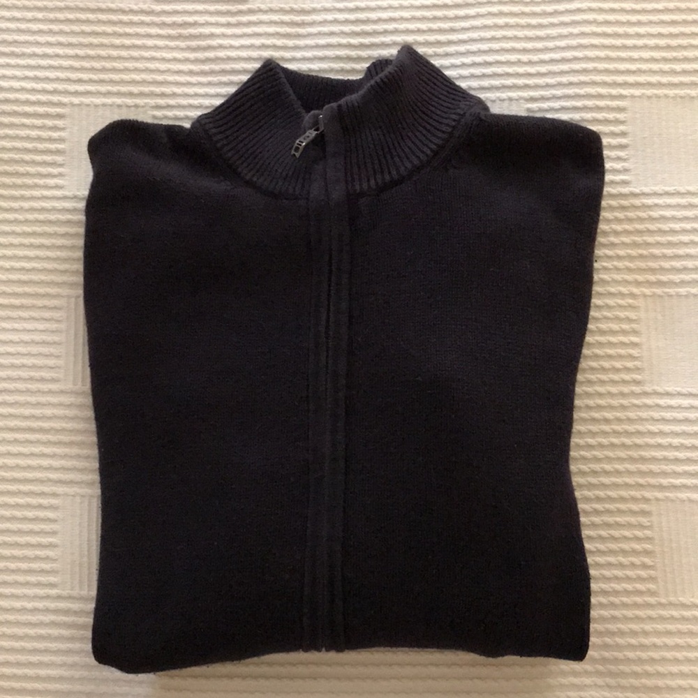 Mens Victorinox zip front sweater size Large - Picture 7 of 8